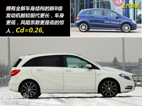 全新奔驰B200试驾