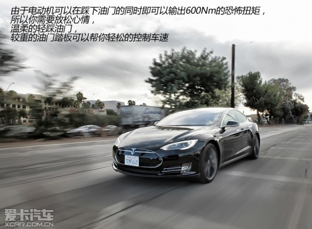 海外测试TESLA MODEL S