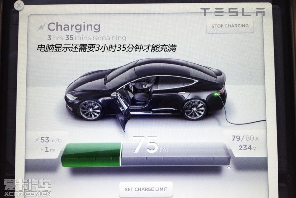 海外测试TESLA MODEL S
