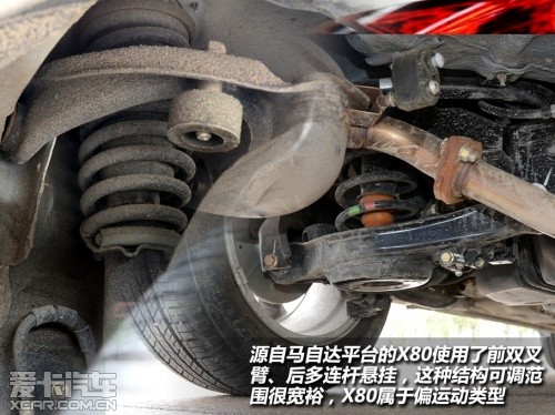 试驾奔腾X80
