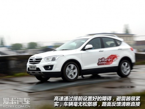 试驾奔腾X80