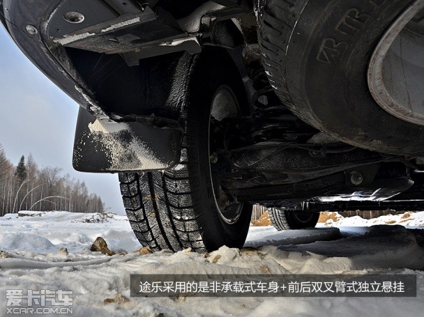 日产途乐冰雪试驾