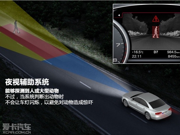 奥迪;中期改款;A8;海外;试驾;