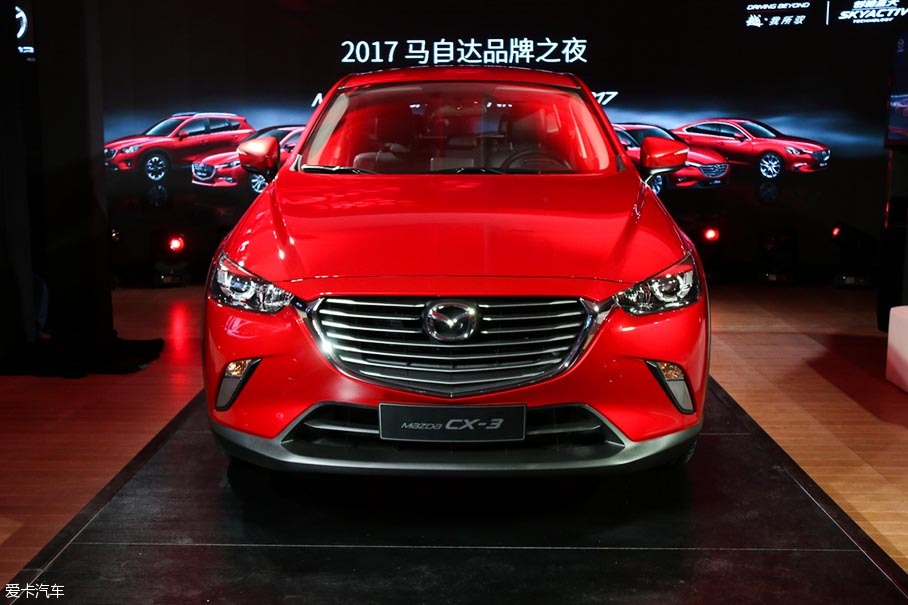 2017上海车展;静评;实拍;马自达CX-3