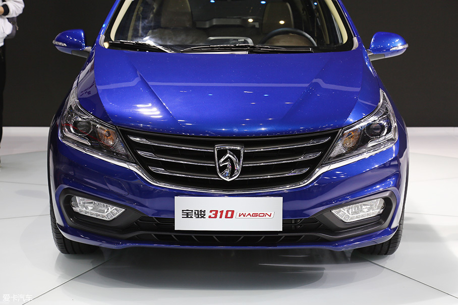 2017上海車展；靜評；實拍；寶駿310WAGON