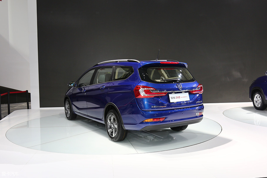 2017上海車展；靜評；實拍；寶駿310WAGON