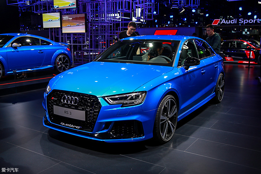 2017上海車展；靜評；實拍；奧迪RS3 Limousine