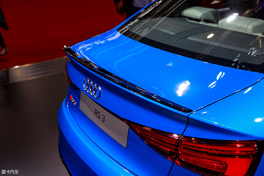 2017上海車展；靜評；實拍；奧迪RS3 Limousine