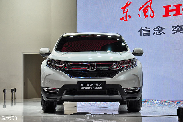 2017上海车展 实拍新一代东风本田cr-v