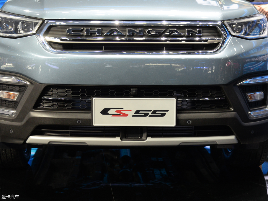 2017上海車展；靜評(píng)；實(shí)拍；長(zhǎng)安CS55