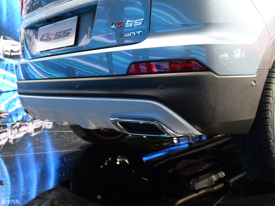 2017上海車展；靜評(píng)；實(shí)拍；長(zhǎng)安CS55