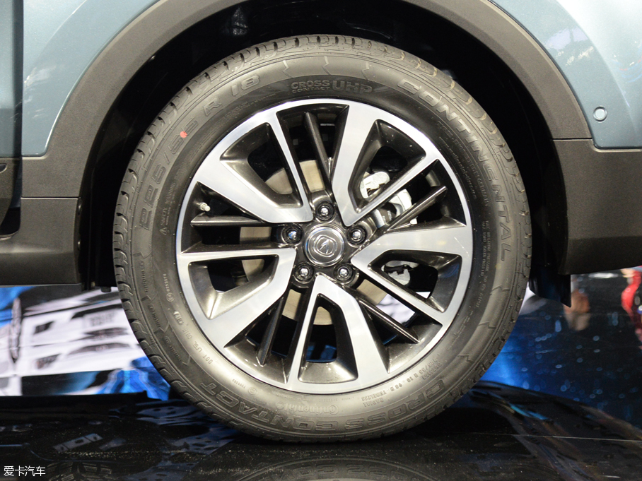 2017上海車展；靜評(píng)；實(shí)拍；長(zhǎng)安CS55