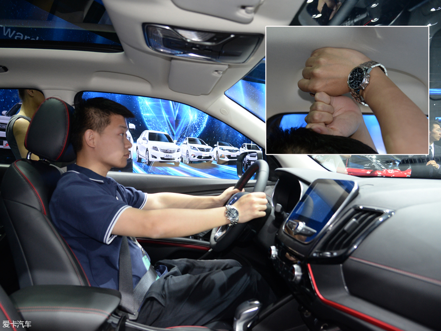 2017上海車展；靜評；實拍；長安CS55