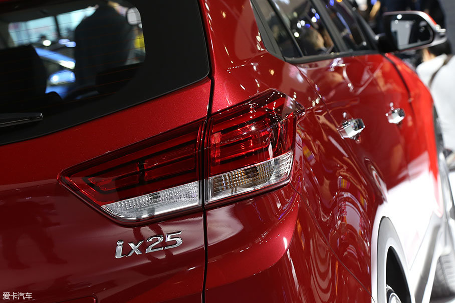 2017成都車展；靜態評測；實拍；北京現代ix25
