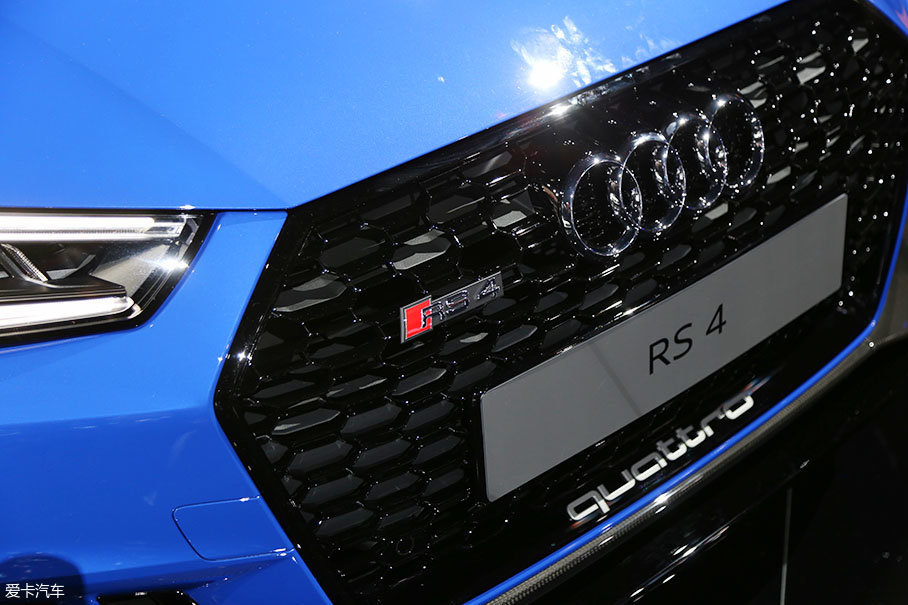 2017法蘭克福車展；靜評；實拍；奧迪RS4 Avant