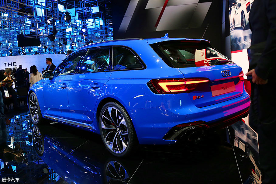 2017法蘭克福車展；靜評；實拍；奧迪RS4 Avant