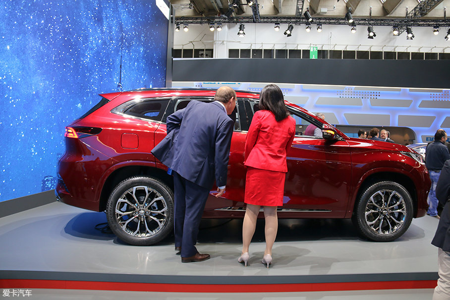 2017法蘭克福車展、靜評(píng)、實(shí)拍、奇瑞EXEED TX