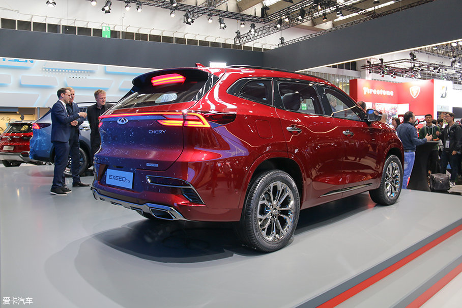 2017法蘭克福車展、靜評(píng)、實(shí)拍、奇瑞EXEED TX