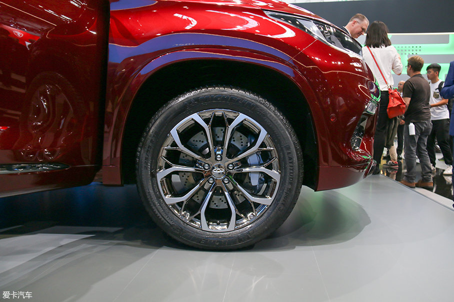 2017法蘭克福車展、靜評(píng)、實(shí)拍、奇瑞EXEED TX