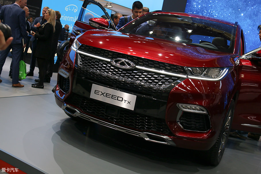 2017法蘭克福車展、靜評(píng)、實(shí)拍、奇瑞EXEED TX
