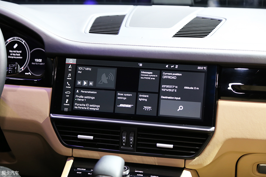 2017廣州車展；靜評(píng)；實(shí)拍；保時(shí)捷卡宴