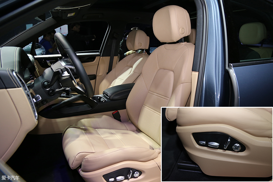 2017廣州車展；靜評；實拍；保時捷卡宴