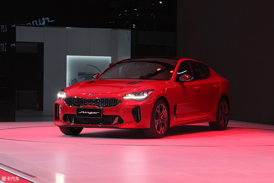 2017廣州車展；靜評；實拍；起亞；Stinger