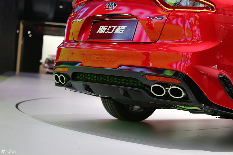 2017廣州車展；靜評；實拍；起亞；Stinger