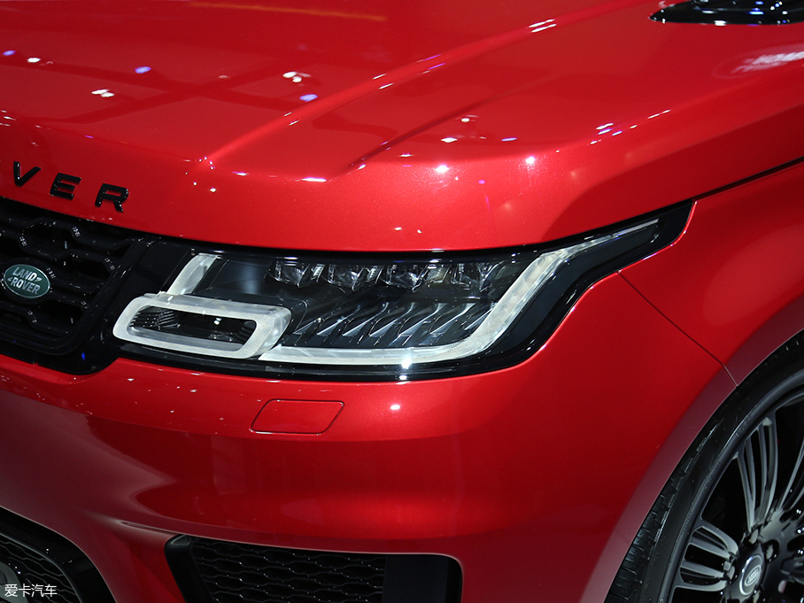 2017廣州車展；靜評；實拍；新款路虎攬勝運動版