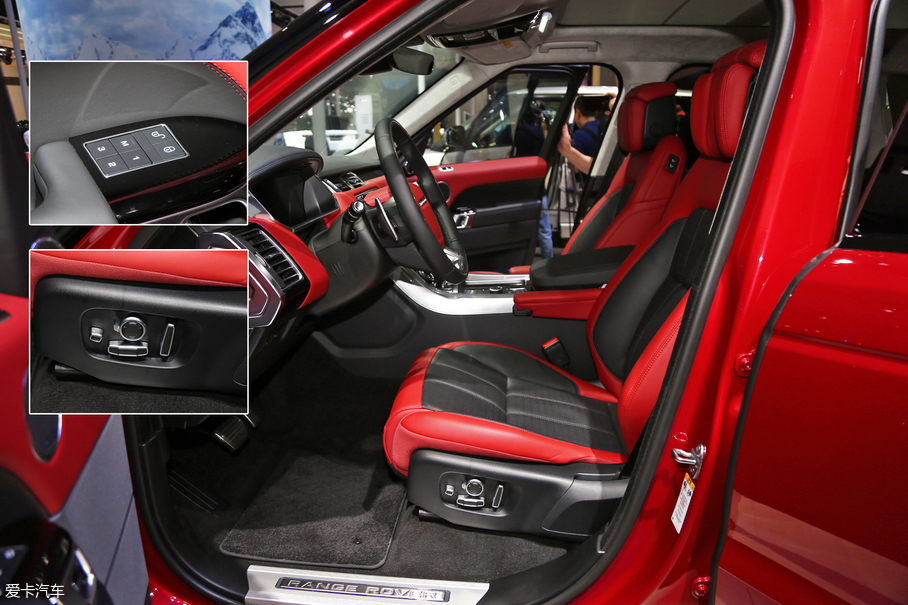 2017廣州車展；靜評；實拍；新款路虎攬勝運動版