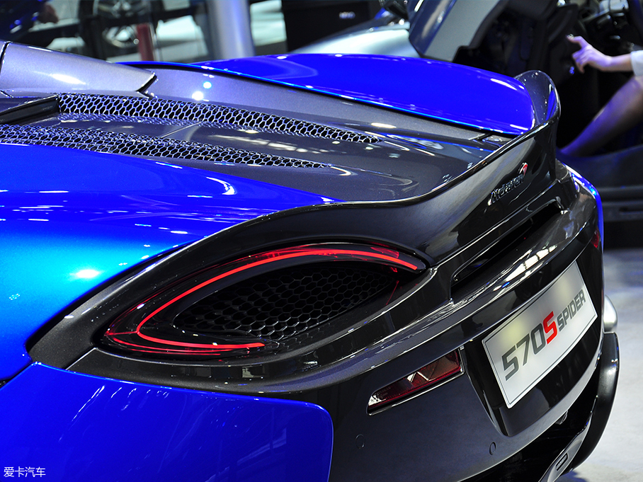2017廣州車展；靜評；實拍；邁凱倫；邁凱倫570S Spide