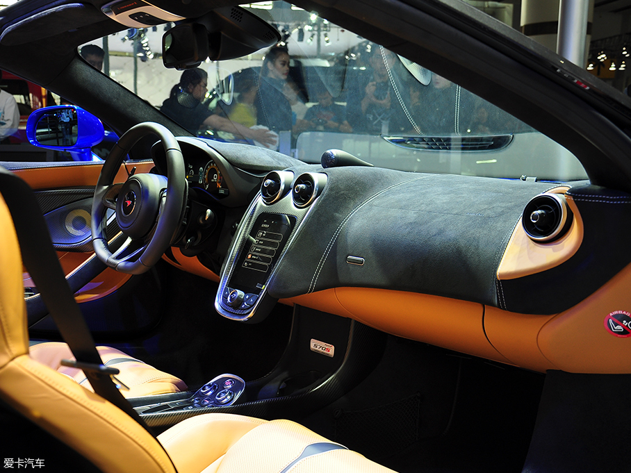 2017廣州車展；靜評；實拍；邁凱倫；邁凱倫570S Spide
