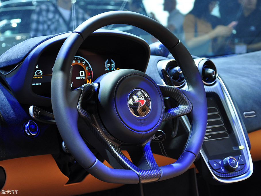 2017廣州車展；靜評；實拍；邁凱倫；邁凱倫570S Spide