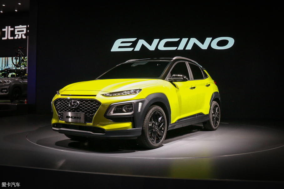 2017廣州車展；靜評；實拍；北京現代；ENCINO