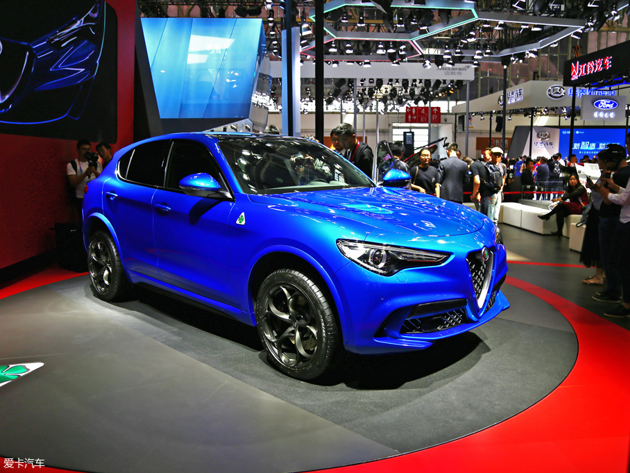 2018北京車展；實(shí)拍；阿爾法羅密歐Stelvio QV