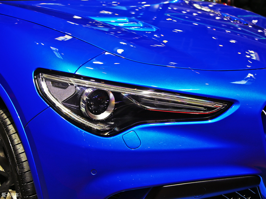 2018北京車展；實(shí)拍；阿爾法羅密歐Stelvio QV