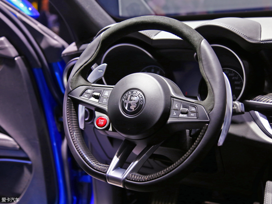 2018北京車展；實拍；阿爾法羅密歐Stelvio QV