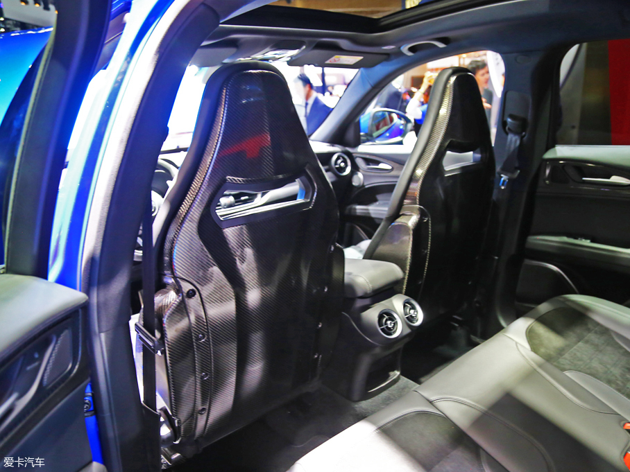 2018北京車展；實拍；阿爾法羅密歐Stelvio QV