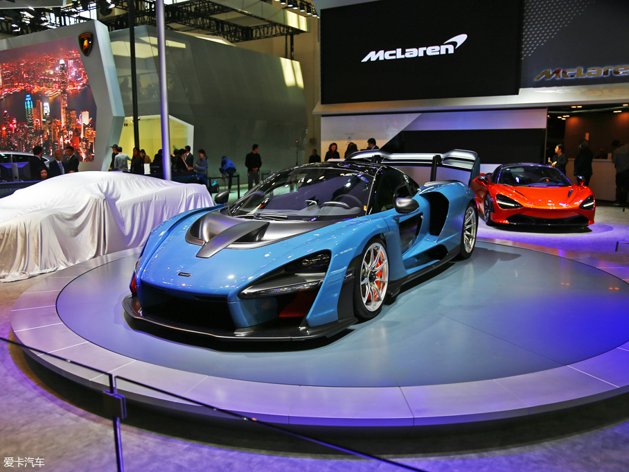 2018北京車展；實拍；邁凱輪Senna；