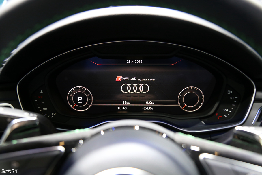 2018北京車展;靜評;實拍;奧迪RS4 Avant;