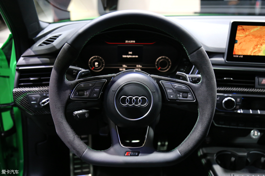 2018北京車展;靜評;實拍;奧迪RS4 Avant;