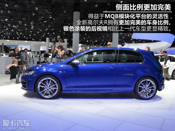 钢炮再度进化 法兰克福车展静评高尔夫R