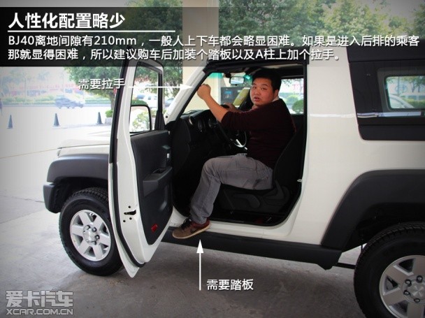 实拍;北京汽车BJ40