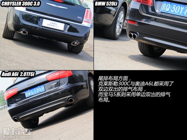 “ABC”间的竞争 300C对比A6L、5系Li