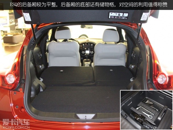 實拍;英菲尼迪ESQ