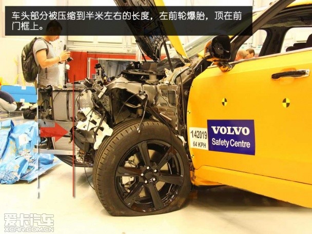 新一代沃尔沃XC90碰撞测试