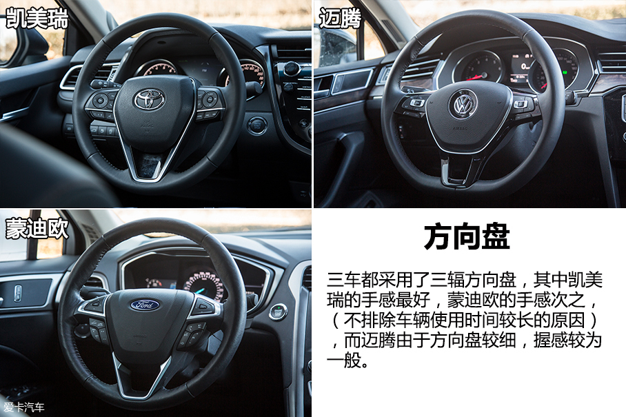 三车对比试驾