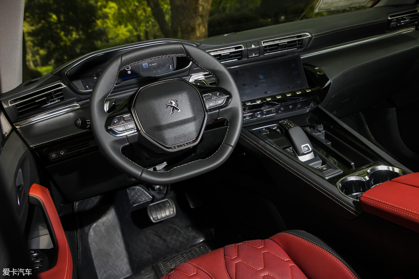 標致508L 內飾圖