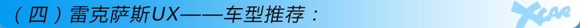 雷克薩斯UX購車手冊