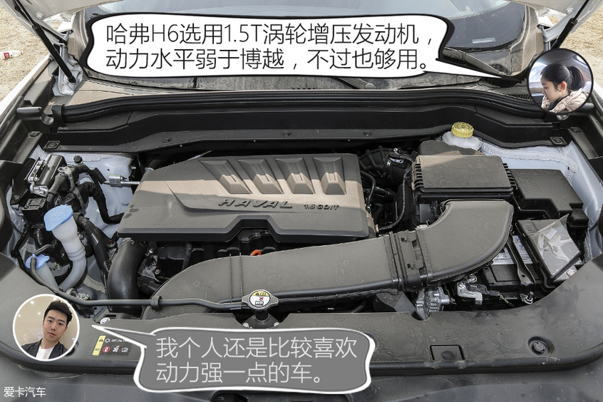博越對比哈弗H6